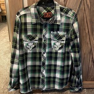 Rock Revival Button Down